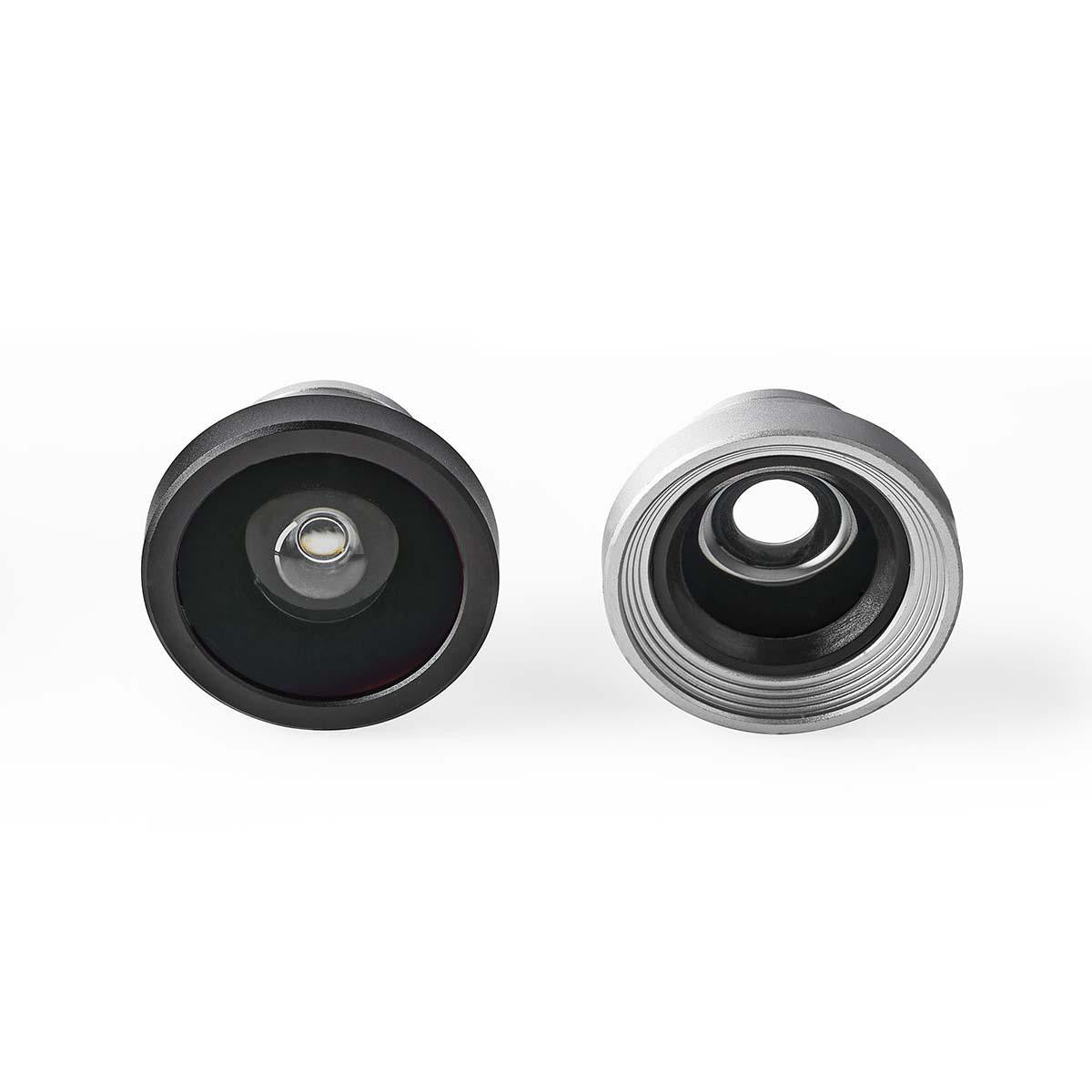Kit de Lentes Para la Cámara del Teléfono Móvil | 3 en 1 Macro/gran Angular y Ojo Pez Con Pinza