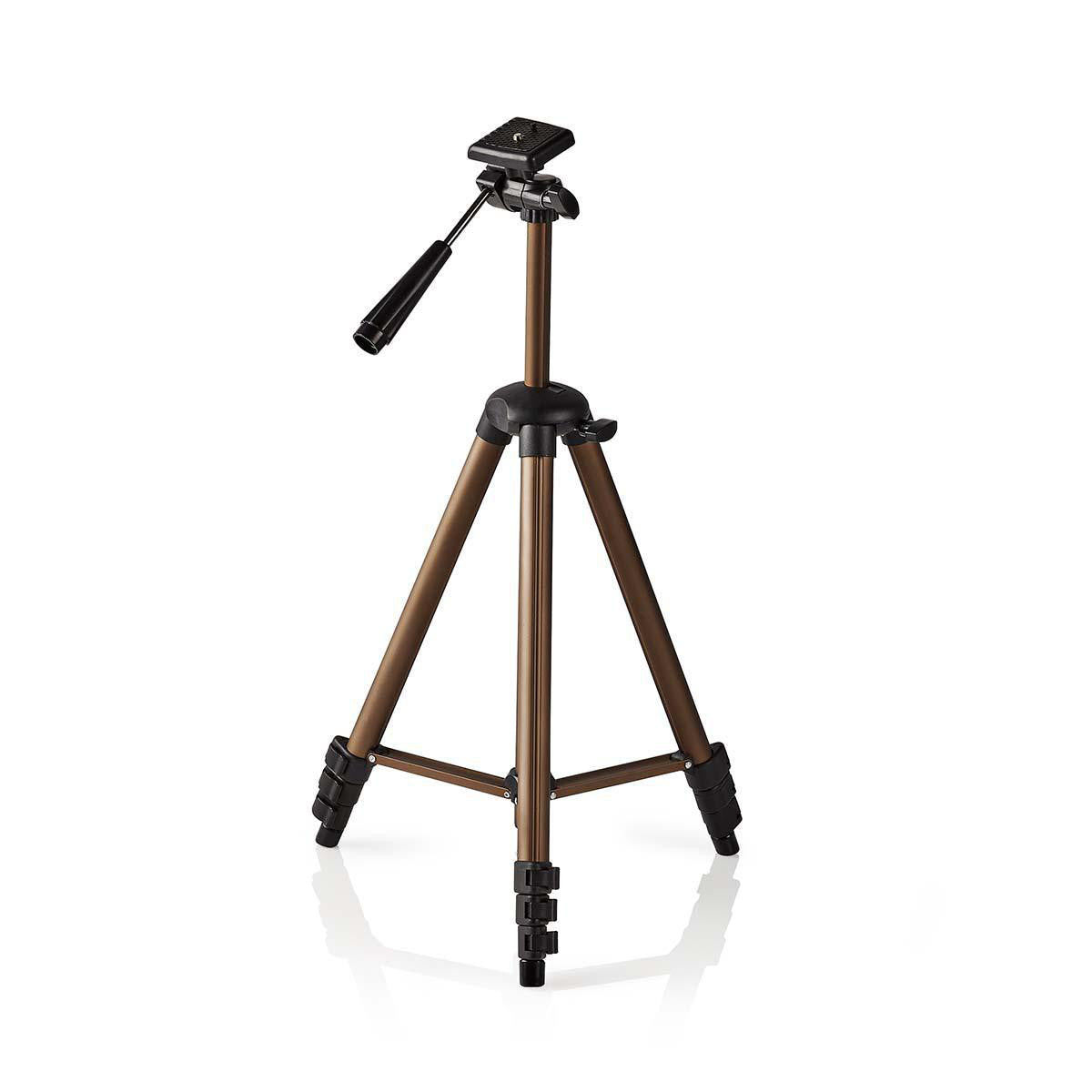 Trípode | Panorámica e Inclinación Hasta 2 kg 130 cm Negro/plata