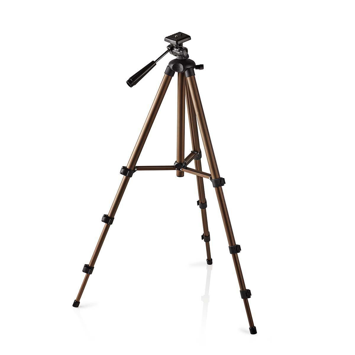 Trípode | Panorámica e Inclinación Hasta 2 kg 130 cm Negro/plata