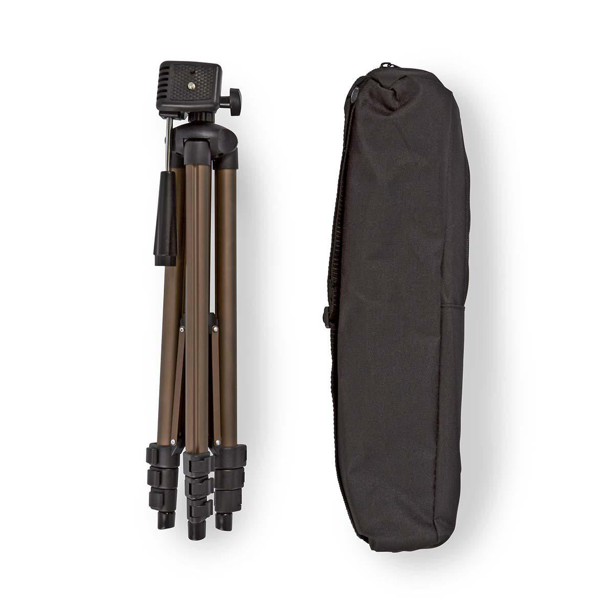 Trípode | Panorámica e Inclinación Hasta 2 kg 130 cm Negro/plata