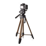 Trípode | Panorámica e Inclinación Hasta 3,5 kg 161 cm Negro/plata