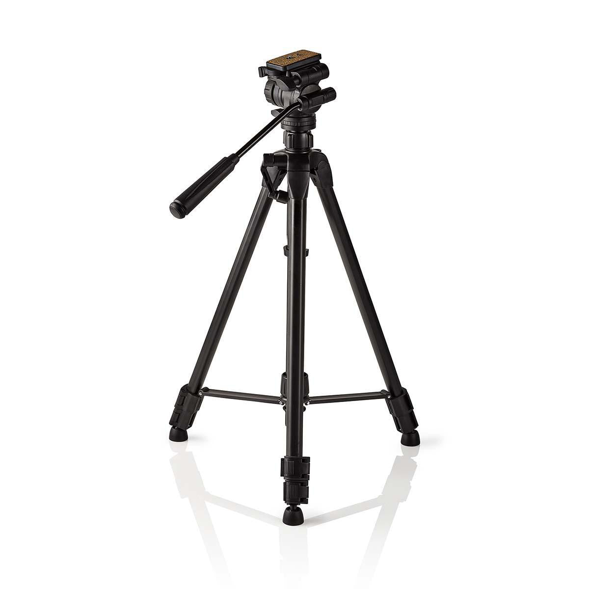 Trípode | Panorámica e Inclinación Hasta 3 kg 165 cm Negro
