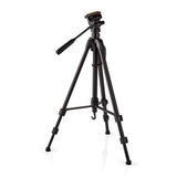 Trípode | Panorámica e Inclinación Hasta 3 kg 165 cm Negro