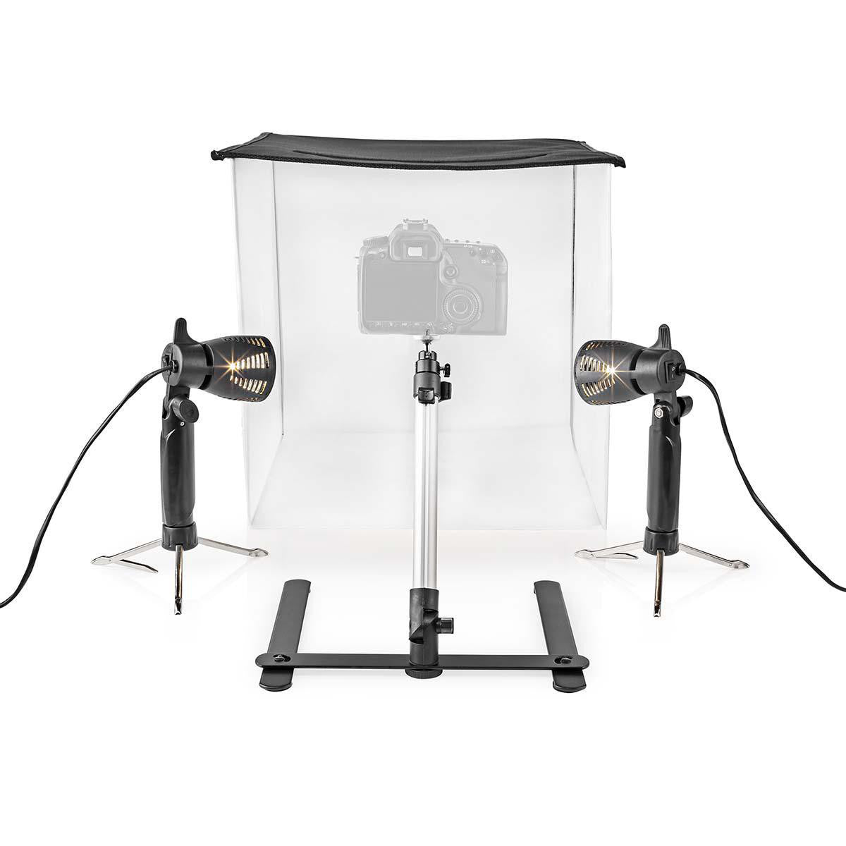 Kit de Estudio Fotográfico| 40 x cm | 2800 K Plegable Accesorios