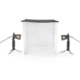 Kit de Estudio Fotográfico| 40 x cm | 2800 K Plegable Accesorios