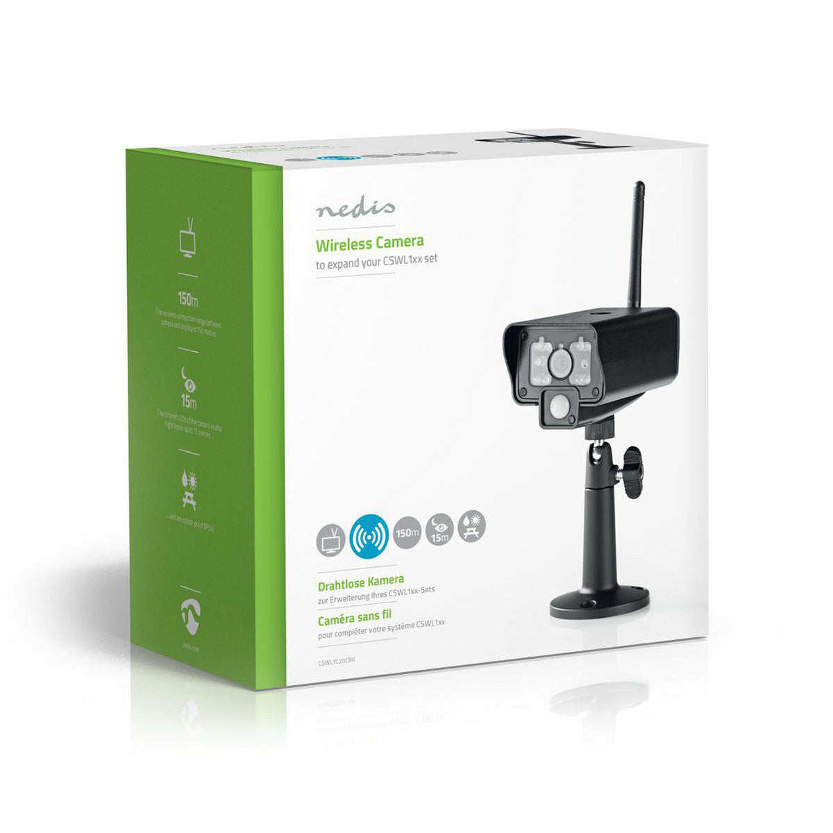 Cámara Digital Inalámbrica de 2,4 GHz Para Sas-trans6x