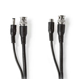 Cable de Seguridad Cctv Bnc/cc | Rg59 20 m Conectores Premontados