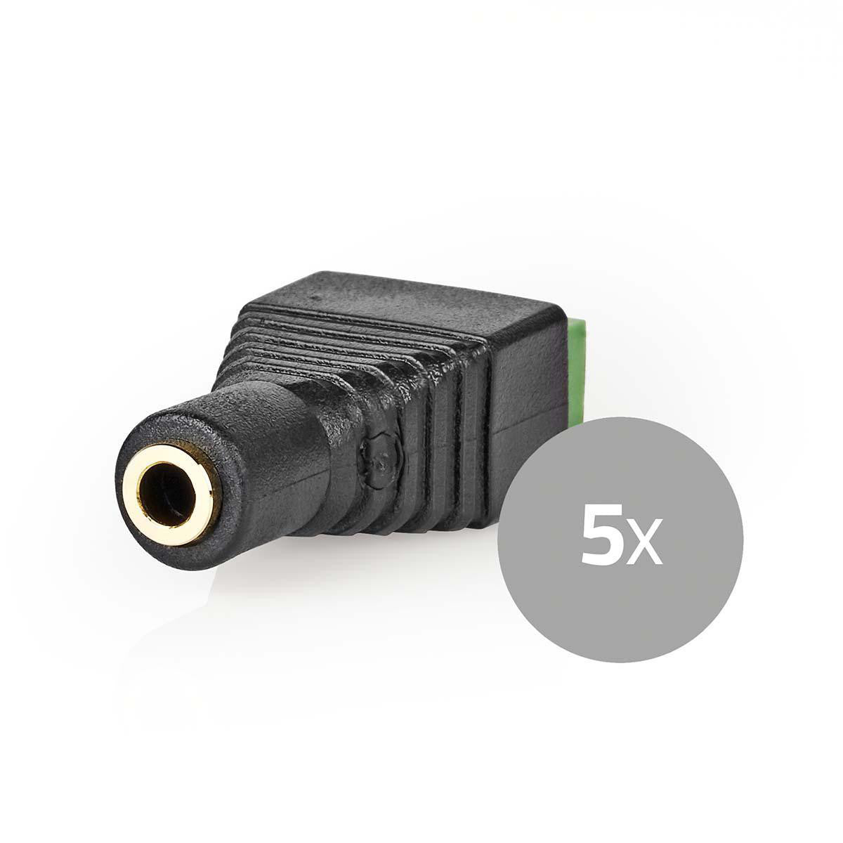 Conector de Seguridad Para Cctv Nedis | 5 3 Hilos a 3,5 mm Hembra