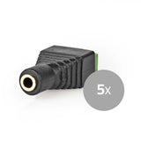 Conector de Seguridad Para Cctv Nedis | 5 3 Hilos a 3,5 mm Hembra