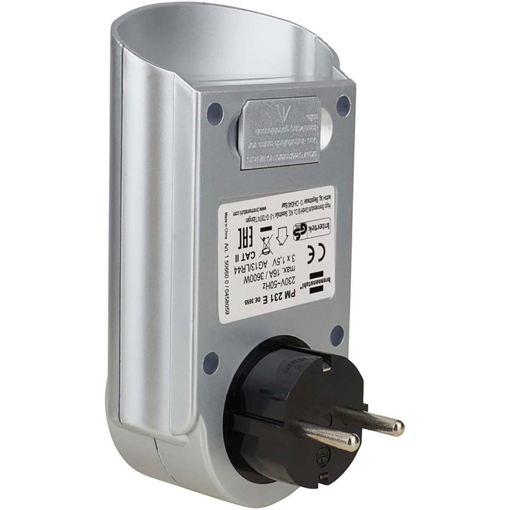 Power Meter with Measurement and Clock Functions