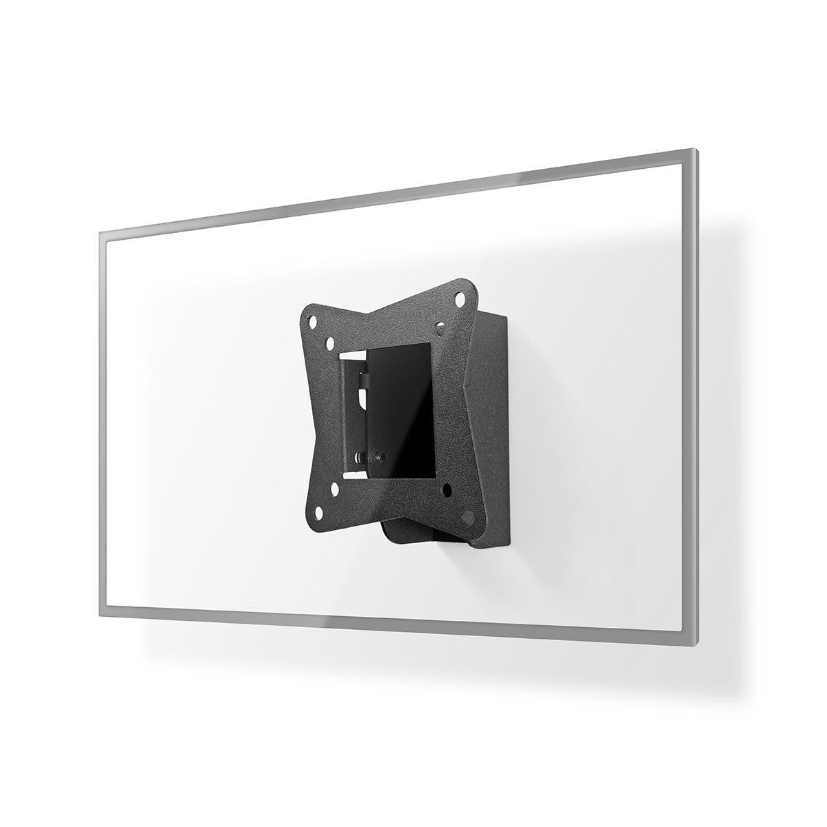 Soporte de Pared Para TV Inclinable | 13"-27" Hasta 30 kg Ángulo Inclinación 15° Soportes