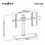 Soporte Para TV con Movimiento Completo | 32"-65" Hasta 45 kg 3 Posiciones de Altura
