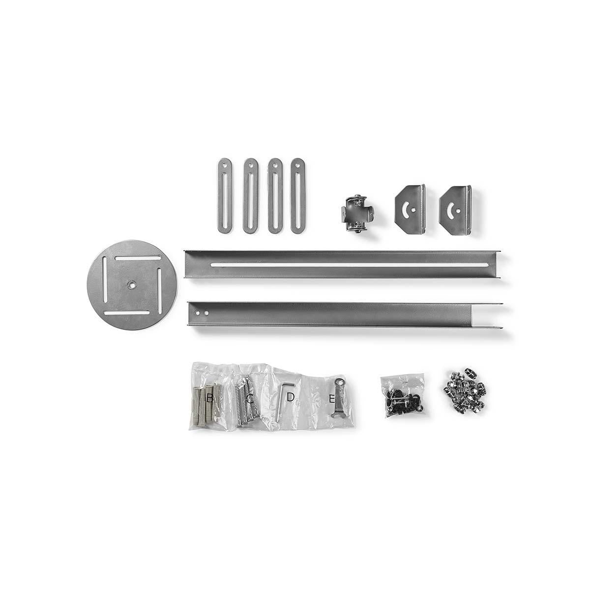 Soporte de Techo Para Proyector | Capacidad Giro 360° Hasta 10 kg 550-1000 mm Distancia al Gris