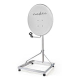 Soporte de Antena Parabólica Para Balcón | Circunferencia Máxima la Antena: 90 cm 1 x 50 Acero