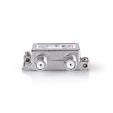 Divisor de Catv Tipo F | Ganancia máx. 4,2 dB 5-1000 MHz 2 Salidas