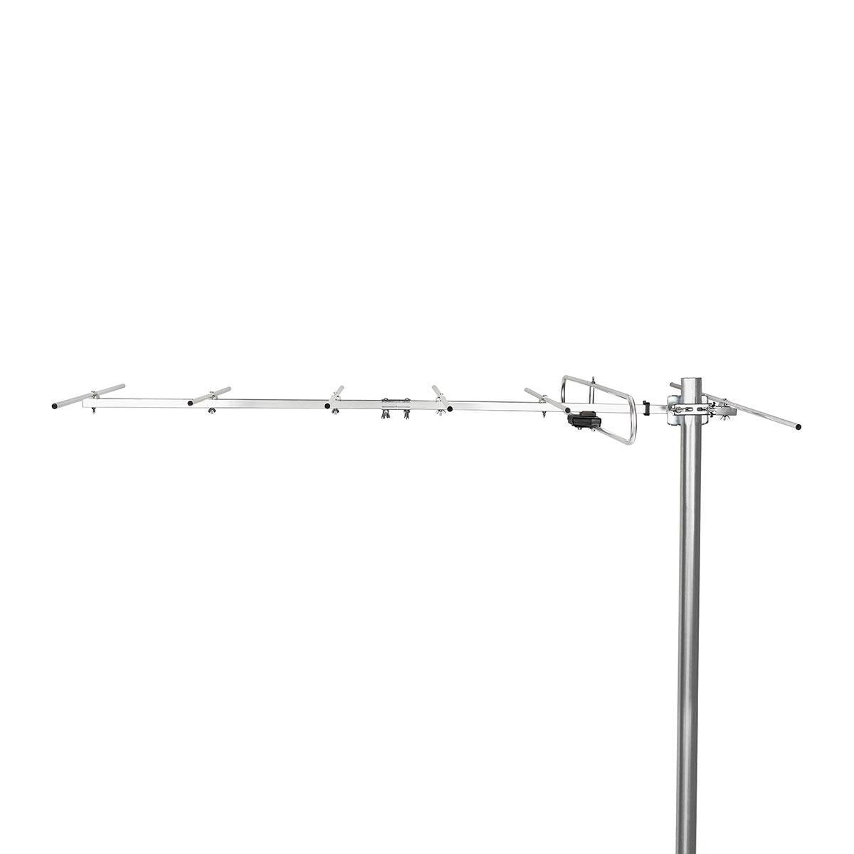 Antena de TV Exterior | Ganancia Máxima 13 dB VHF: 174 - 230 MHz