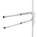Antena Exterior 3g/4g | Ganancia Máx. 15 dBi 698-960 MHz 1710-2700 Aluminio