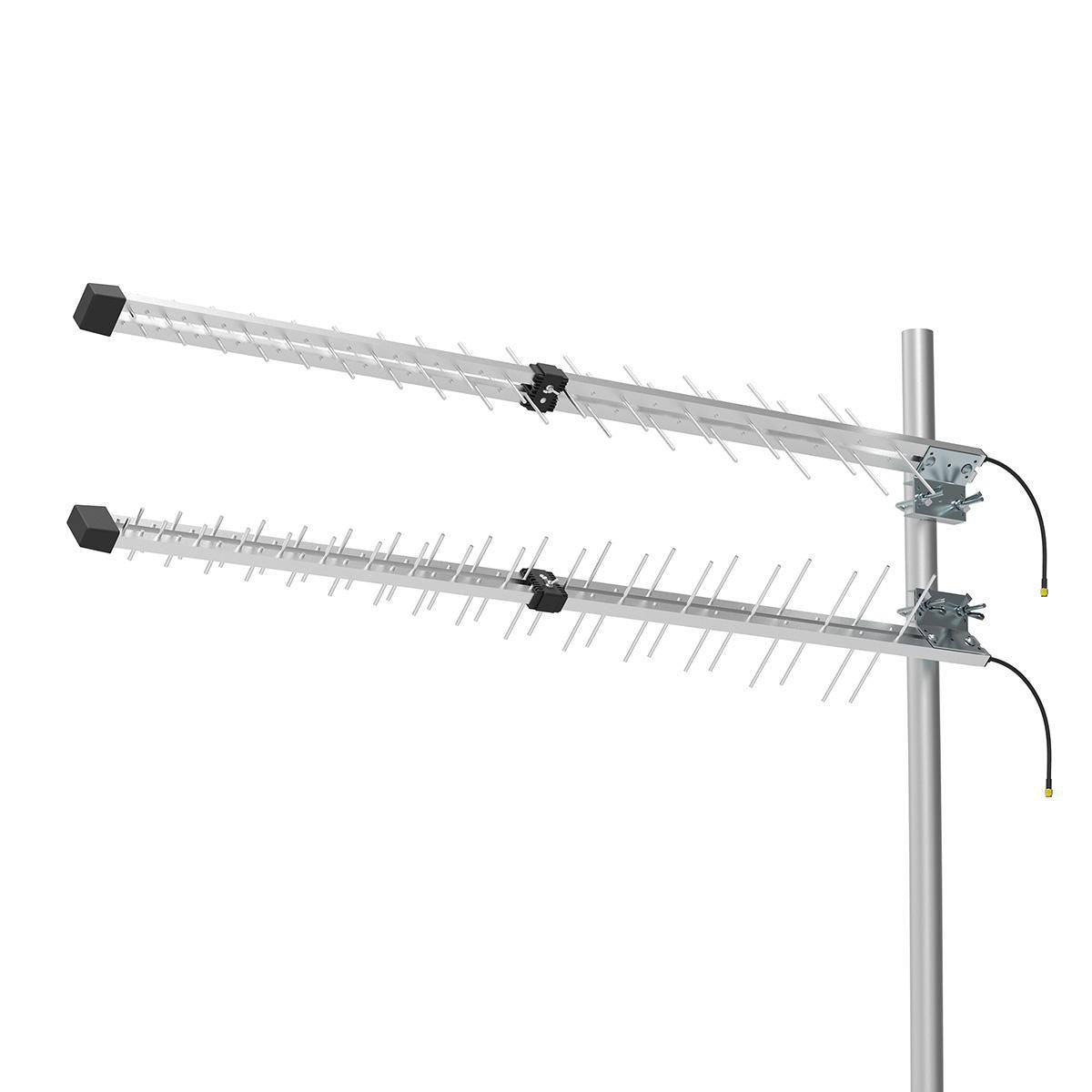 Antena Exterior 3g/4g | Ganancia Máx. 15 dBi 698-960 MHz 1710-2700 Aluminio