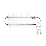 Antena Exterior 3g/4g | Ganancia Máx. 15 dBi 698-960 MHz 1710-2700 Aluminio