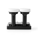 LNB | Quad Monoblock 4.3° Conexión de Salida: 4x Conector F Rango Figura Ruido: 0.85 dB Ganancia Conversión: 52-67 Blanco
