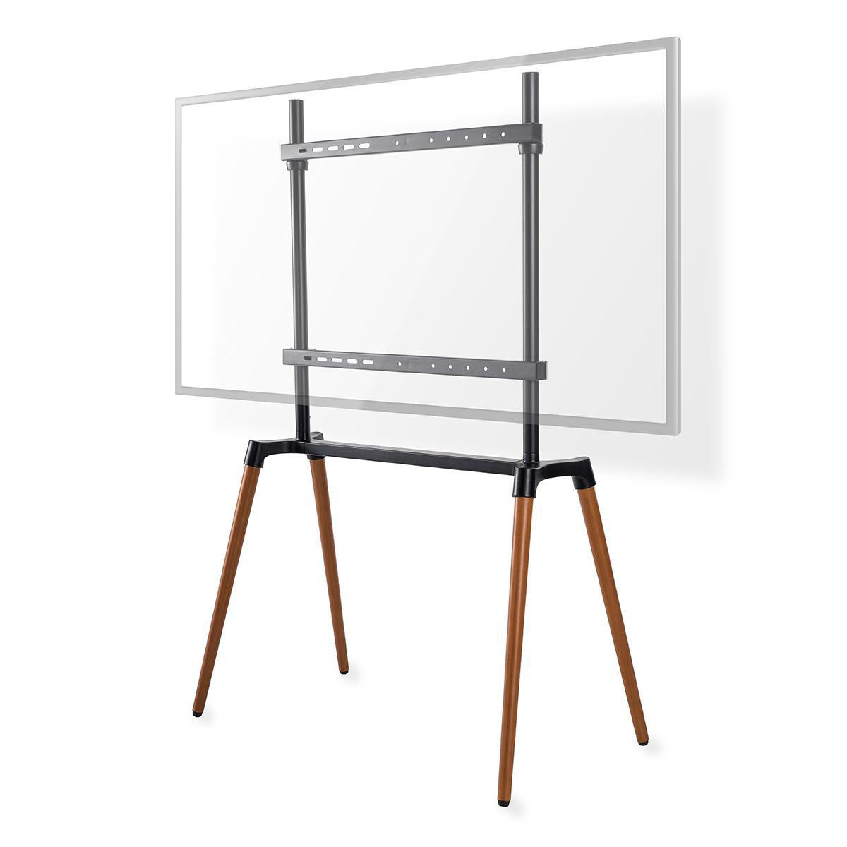 Soporte TV de Suelo | 49-70 " 40 kg Diseño V-vorm 60 - 75 Scandinavian Design Correa Antivuelco Cierre a Presión