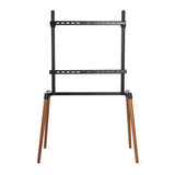 Soporte TV de Suelo | 49-70 " 40 kg Diseño V-vorm 60 - 75 Scandinavian Design Correa Antivuelco Cierre a Presión