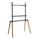 Soporte TV de Suelo | 49-70 " 40 kg Diseño V-vorm 60 - 75 Scandinavian Design Correa Antivuelco Cierre a Presión
