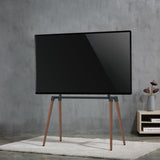 Soporte TV de Suelo | 49-70 " 40 kg Diseño V-vorm 60 - 75 Scandinavian Design Correa Antivuelco Cierre a Presión