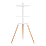 Soporte TV de Suelo | 49-70 " 40 kg Diseño V-vorm 50 - 65 35 Scandinavian Design Rotativo Correa Antivuelco Cierre a Presión Ac