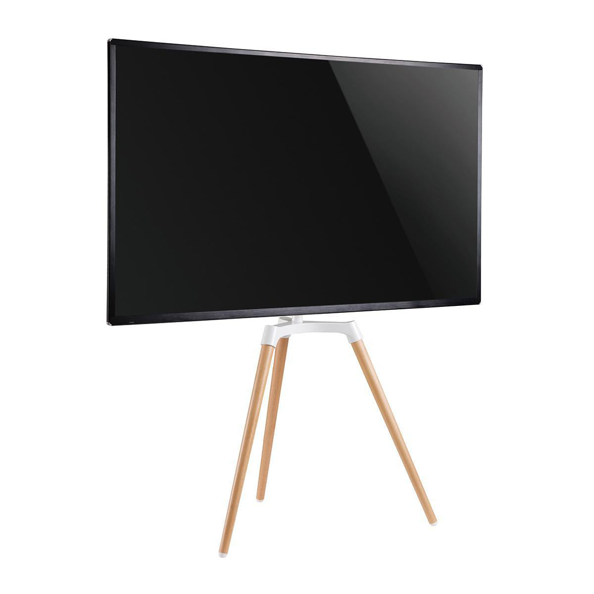 Soporte TV de Suelo | 49-70 " 40 kg Diseño V-vorm 50 - 65 35 Scandinavian Design Rotativo Correa Antivuelco Cierre a Presión Ac