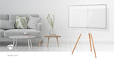 Soporte TV de Suelo | 49-70 " 40 kg Diseño V-vorm 50 - 65 35 Scandinavian Design Rotativo Correa Antivuelco Cierre a Presión Ac
