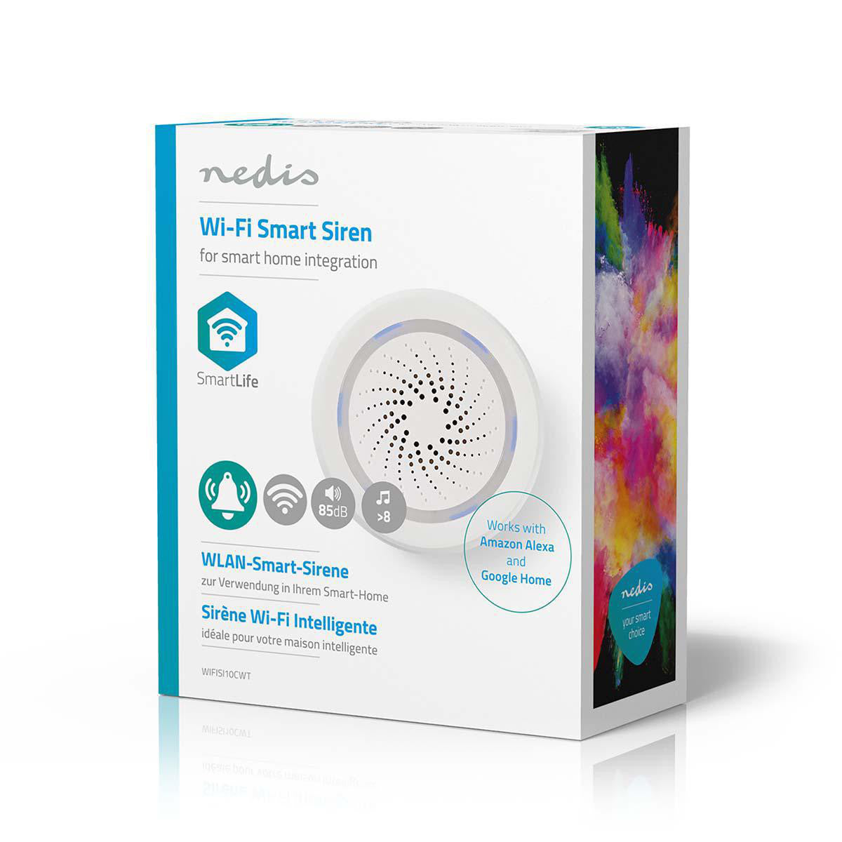 Sirena Inteligente con Wi-fi | Alarma o Timbre 85 dB