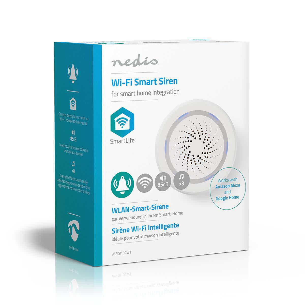Sirena Inteligente con Wi-fi | Alarma o Timbre 85 dB