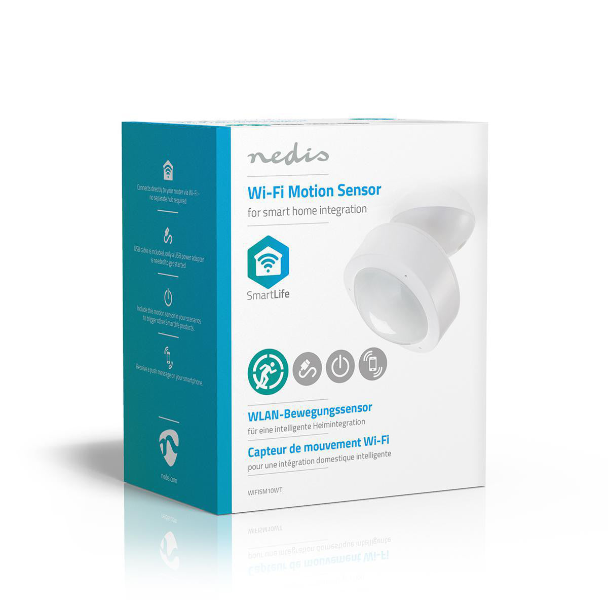 Sensor de Movimiento Wi-fi Inteligente | Por Cable