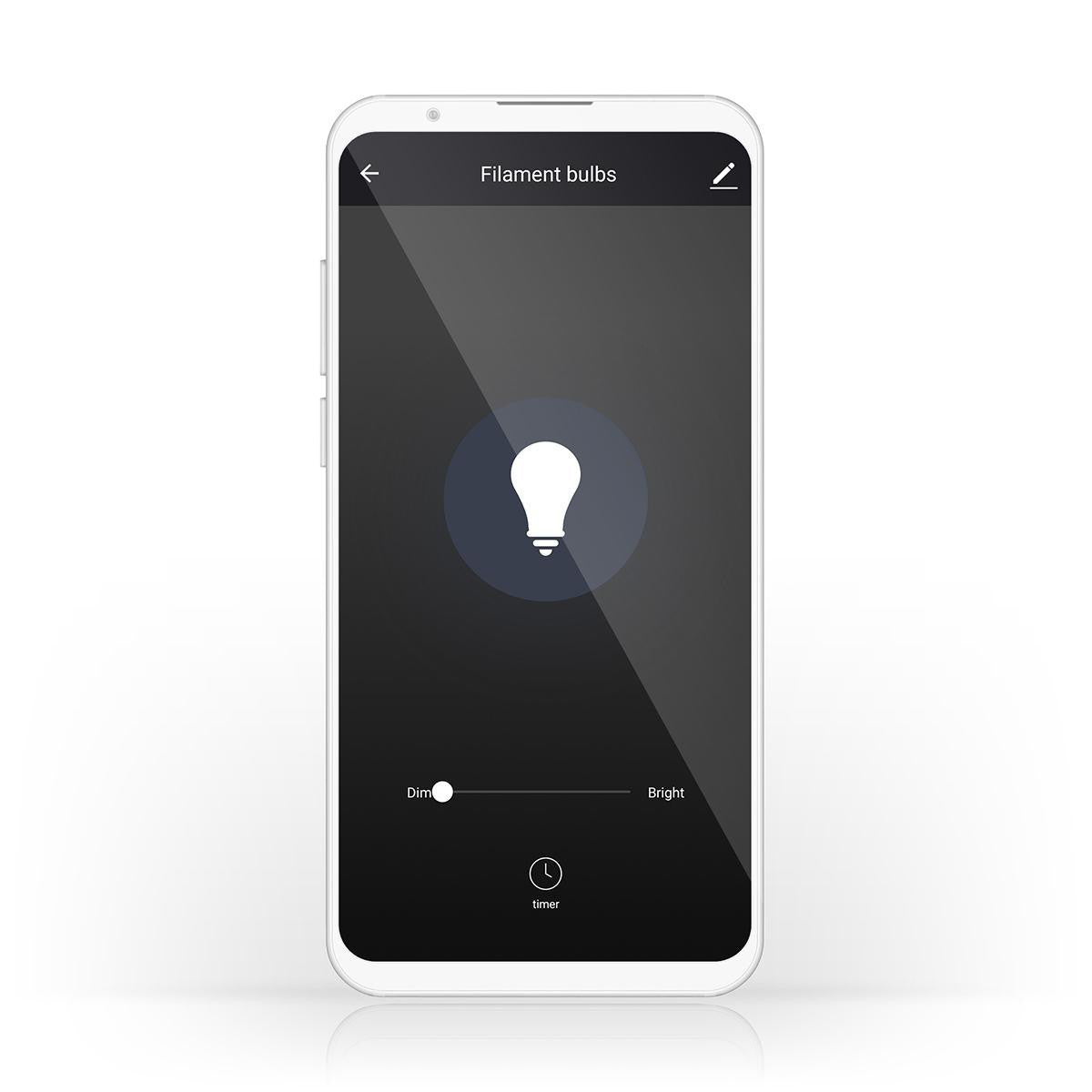 Bombilla LED Wi-fi Inteligente | E27 St64 5 W 500 lm Blanca