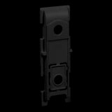 Ajax - Soporte Para Detector Aj-doorprotect-b, Aj-doorprotectplus-b Aj-glassprotect-b Plástico ABS Color Negro Accesorios