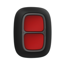 Botón de Pánico Ajax DoubleButton Negro Anti-Falsas Alarmas
