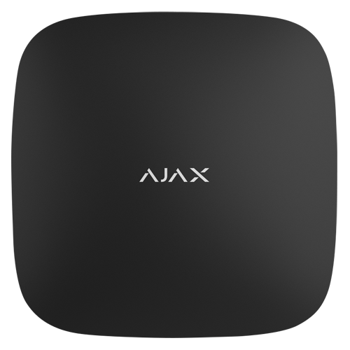 Painel de Controlo Alarme Ajax Hub Preto
