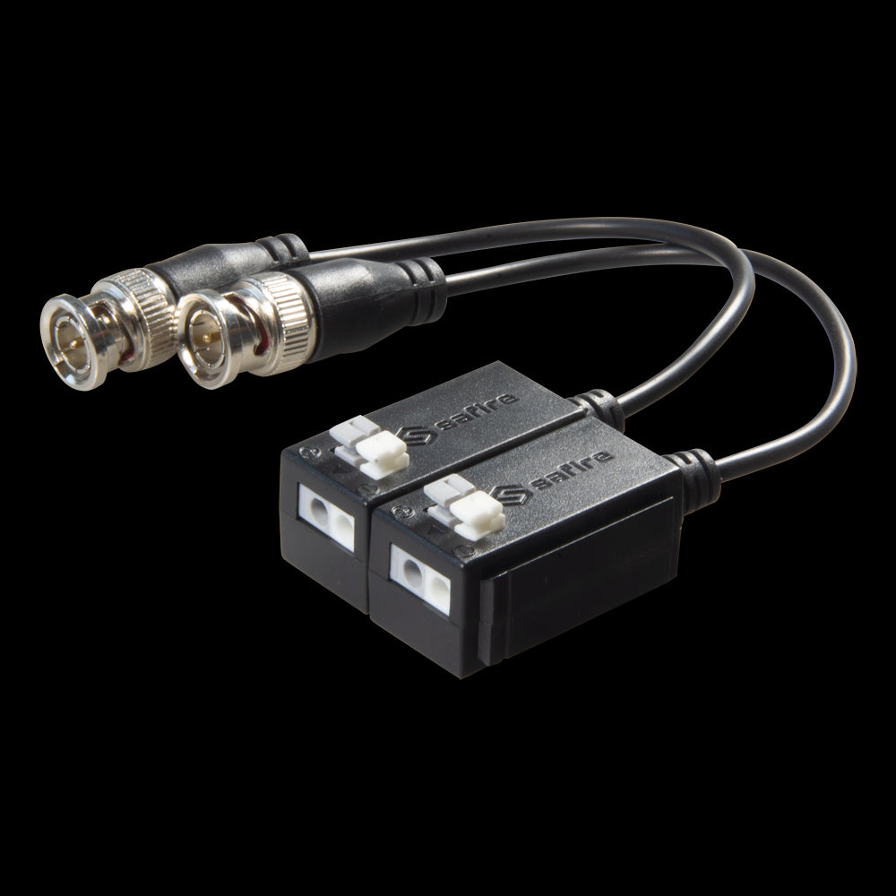 Transceptor Pasivo por par Trenzado Safire - Optimizado Para Hdtvi, Hdcvi y AHD
