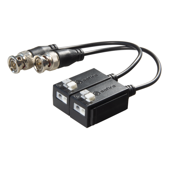 Transceptor Pasivo por par Trenzado Safire - Optimizado Para Hdtvi, Hdcvi y AHD