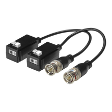 Safire Twisted Pair Passive Transceiver - Optimized for HDTVI, HDCVI and AHD 1 Video Channel, Passive PoC, 2 Pin Connector 