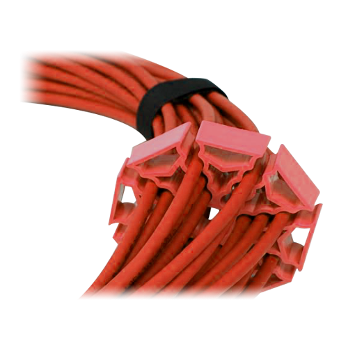 Organizador de Cables - Diámetros Permitidos 5~7.6 mm Hasta 30 al Mismo Tiempo Material Flexible