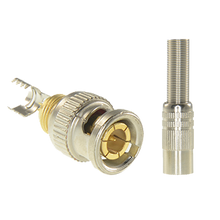 Conector Safire - BNC para soldadura adaptado para RG59 
