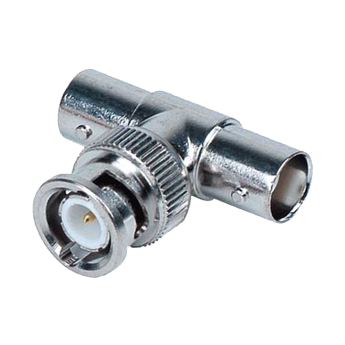 Conector Safire Derivador Tipo 'T' - BNC Macho 2 Hembra