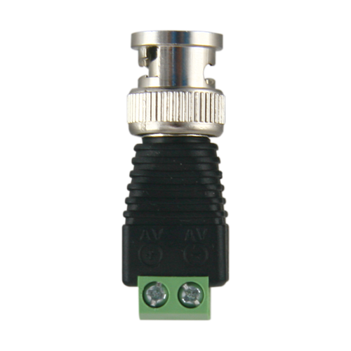 Safire - Conector BNC macho de 40 mm com 2 terminais e saída +/-