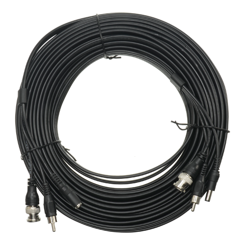 Rg59 + Audio DC - Mini Combined Cable with BNC Connector
