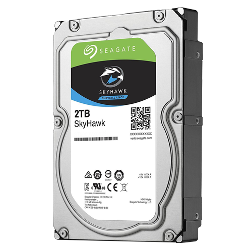 Seagate Skyhawk Hard Drive - 2 TB Capacity, SATA 6 Gb/s Interface