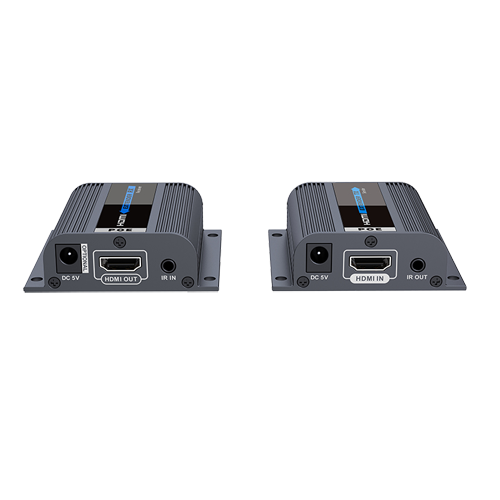 Extensor HDMI ativo - Transmissor e recetor, alcance de 40 m / até 1080p através de cabo UTP Cat 6, alimentação de 5 V CC através de PoE 