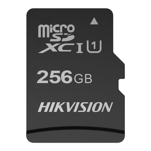 Tarjeta de Memoria Hikvision - Capacidad 256 GB Clase 10 U1 Hasta 300 Ciclos Escritura Fat32 Ideal Para Móviles, Tablets, etc