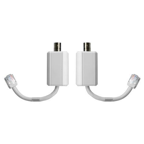 Conversor EoC Pasivo Para Tecnologia Epoe Hasta 400m a 100mbps y 1000m 10mbps. Pack 2ud General